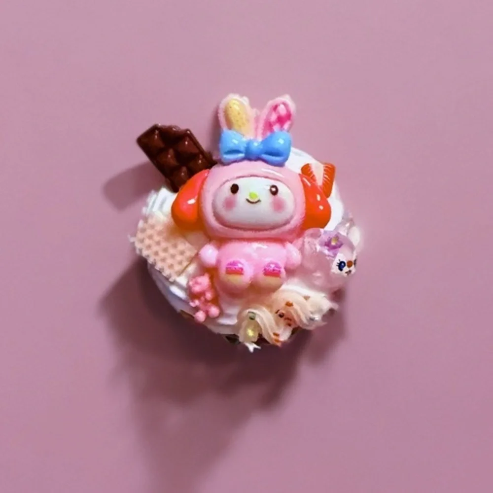 Decoden Mini Jar, My Melody Easter Cosplay Bunny, Choco Frosting Drip, Kawaii